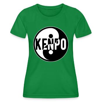Kempo Karate Martial Arts Dojo Kämpfen - Frauen Funktions-T-Shirt - Kelly Green - Vorne - AI Model Female 172 dark (172cm)