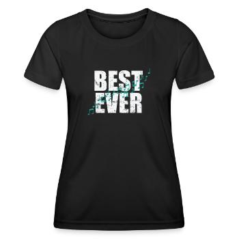 Best Ever Music Music Tone - Women's Functional T-Shirt - black - Front - AI Model Female 172 light (172cm)