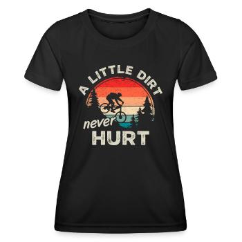 VTT VTT Downhill VTT - T-shirt sport Femme - noir - Devant - AI Model Female 172 light (172cm)