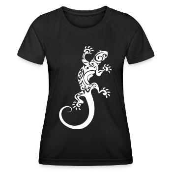 Salamander - Frauen Funktions-T-Shirt - Schwarz - Vorne - AI Model Female 172 light (172cm)