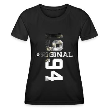 ORIGINAL 32E ANNIVERSAIRE COOL 1994 - T-shirt sport Femme - noir - Devant - AI Model Female 172 light (172cm)