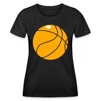 Basket-ball 5 0 25 - T-shirt sport Femme - noir - Devant - AI Model Female 172 light (172cm)