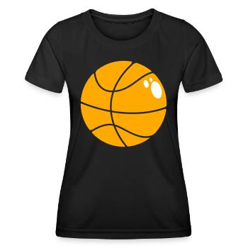Basket-ball 5 0 25 - T-shirt sport Femme - noir - Devant - AI Model Female 172 light (172cm)