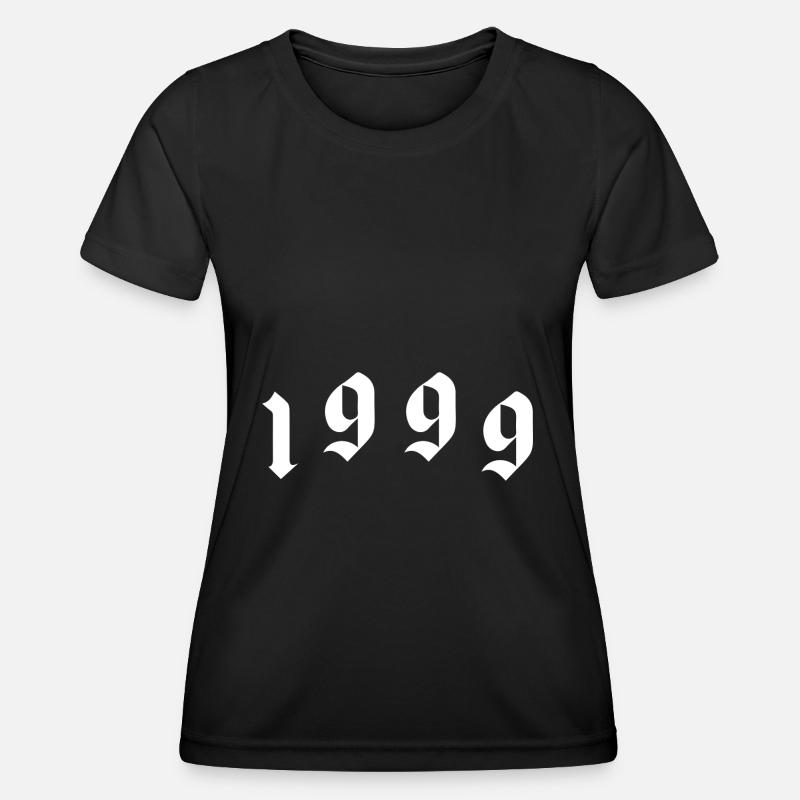 1999 year - Women's Functional T-Shirt - black