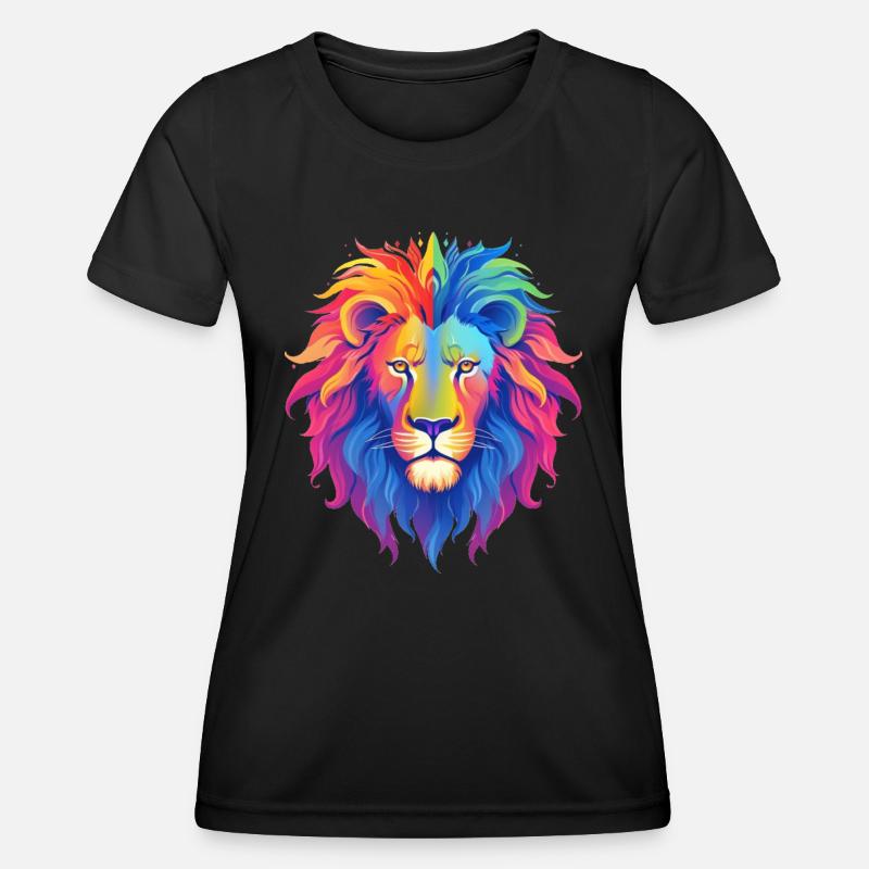 Bride Lion - Women's Functional T-Shirt - black