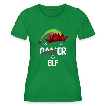 Christmas time - Frauen Funktions-T-Shirt - Kelly Green - Vorne - AI Model Female 172 dark (172cm)