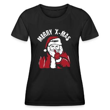 Noël Noël - T-shirt sport Femme - noir - Devant - AI Model Female 172 light (172cm)
