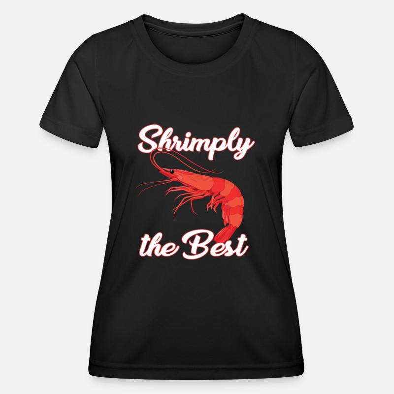 Shrimp - Women's Functional T-Shirt - black
