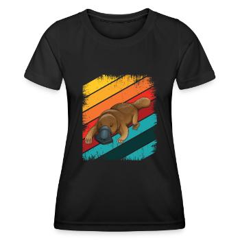 platypus - Women's Functional T-Shirt - black - Front - AI Model Female 172 light (172cm)