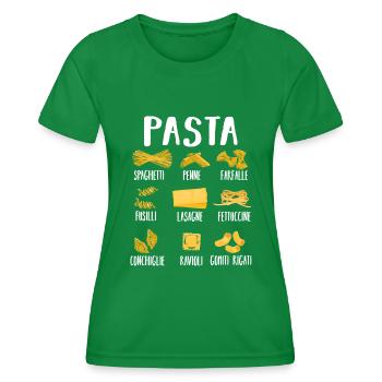 Pasta - Frauen Funktions-T-Shirt - Kelly Green - Vorne - AI Model Female 172 dark (172cm)