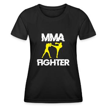 MMA Fighter - Women's Functional T-Shirt - black - Front - AI Model Female 172 light (172cm)
