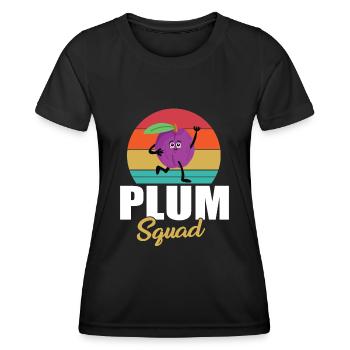 Plum Squad - Women's Functional T-Shirt - black - Front - AI Model Female 172 light (172cm)