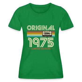 Original 1975 Vintage Vintage Birthday Retro - T-shirt sport Femme - vert - Devant - AI Model Female 172 dark (172cm)
