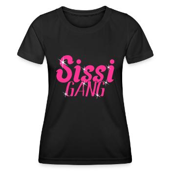 Sisters Partner Look - Sissi Gang - Sisters - Women's Functional T-Shirt - black - Front - AI Model Female 172 light (172cm)