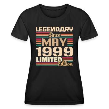 May 1999 May - Jubilee May 1999 - Women's Functional T-Shirt - black - Front - AI Model Female 172 light (172cm)