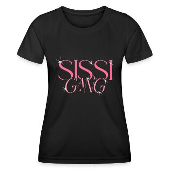 Schwestern Partnerlook - Sissi Gang - Schwestern - Frauen Funktions-T-Shirt - Schwarz - Vorne - AI Model Female 172 light (172cm)