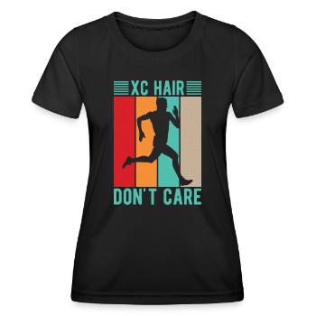 Funny XC Running Gift XC Runner Edition - Women's Functional T-Shirt - black - Front - AI Model Female 172 light (172cm)