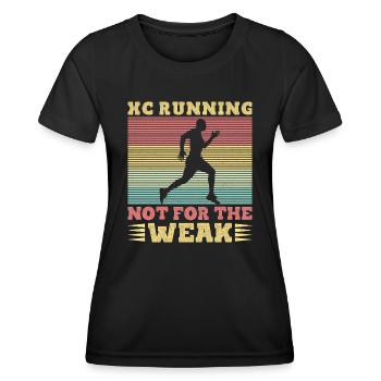 Funny XC Running Gift XC Runner Edition - Women's Functional T-Shirt - black - Front - AI Model Female 172 light (172cm)