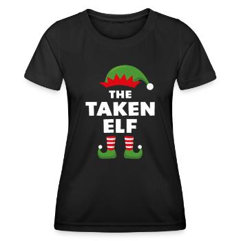Der besessene Elf - Frauen Funktions-T-Shirt - Schwarz - Vorne - AI Model Female 172 light (172cm)