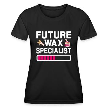 Future Waxing Specialist Beauty School - Women's Functional T-Shirt - black - Front - AI Model Female 172 light (172cm)