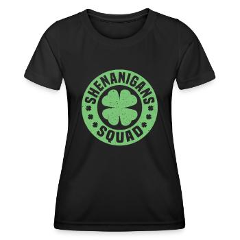 Chemise Shenanigans Squad - T-shirt sport Femme - noir - Devant - AI Model Female 172 light (172cm)