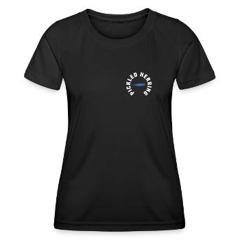 gesundheitliche VortEingelegter Hering - Frauen Funktions-T-Shirt - Schwarz - Vorne - AI Model Female 172 light (172cm)