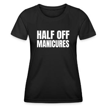 Humor for arm amputees - Women's Functional T-Shirt - black - Front - AI Model Female 172 light (172cm)