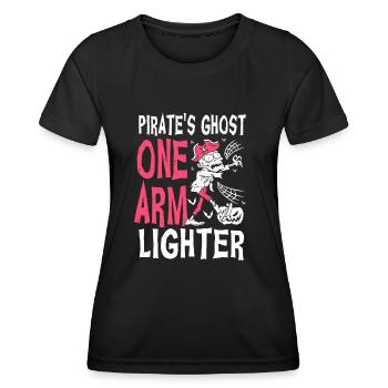 HallHand Amputee Halloween Humor - Women's Functional T-Shirt - black - Front - AI Model Female 172 light (172cm)