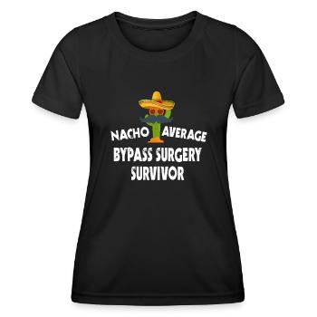 Operation aNacho Average Bypass-Operation Cinco De - Frauen Funktions-T-Shirt - Schwarz - Vorne - AI Model Female 172 light (172cm)