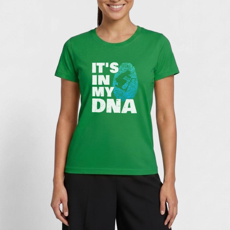 C’est dans mon ADN Stuntscooter Trickscooter Roller T-shirt sport Femme
