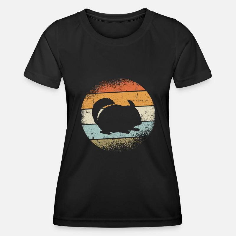Chinchilla - Women's Functional T-Shirt - black
