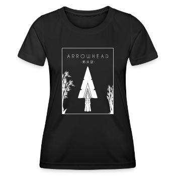 Arrowhead chinois Hanzi Arrowhead Hunter - T-shirt sport Femme - noir - Devant - AI Model Female 172 light (172cm)