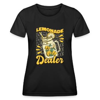 Lemonade Dealer Lemonade Lemonade - T-shirt sport Femme - noir - Devant - AI Model Female 172 light (172cm)