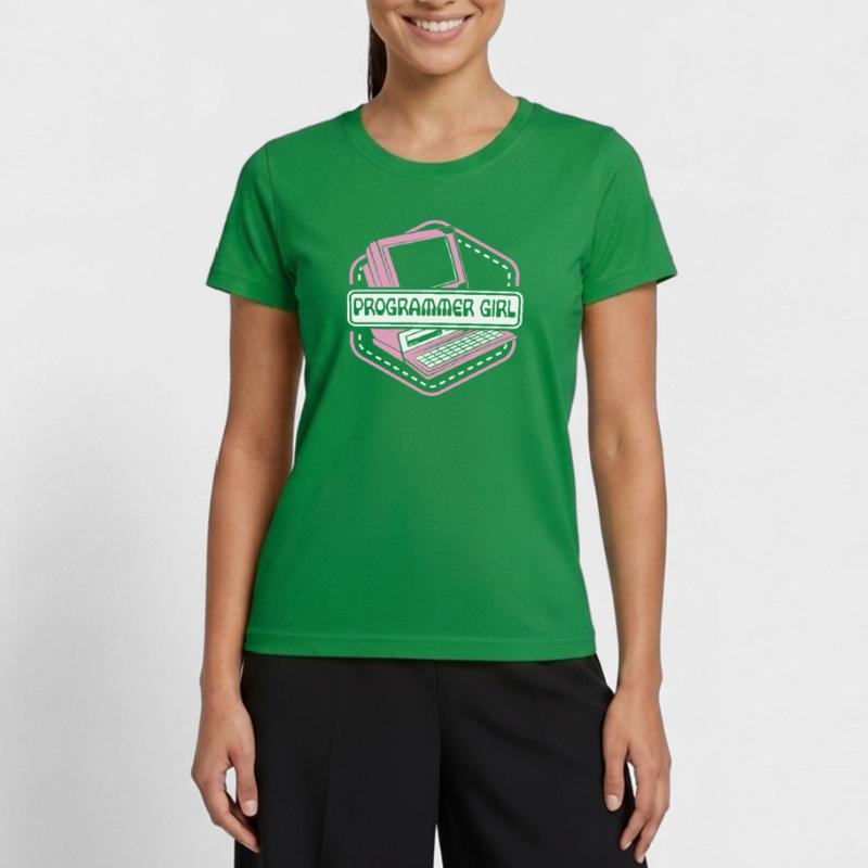 Programmer Girl Software Engineer Developer Women's Functional T-Shirt