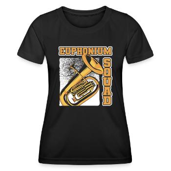Euphonium Squad Euphoniumiste Instrument Euphoniste - T-shirt sport Femme - noir - Devant - AI Model Female 172 light (172cm)