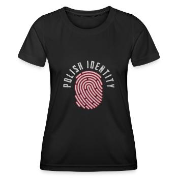 Polish Identity - Women's Functional T-Shirt - black - Front - AI Model Female 172 light (172cm)