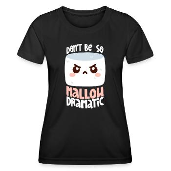 Melodramatic Marshmallow - Women's Functional T-Shirt - black - Front - AI Model Female 172 light (172cm)