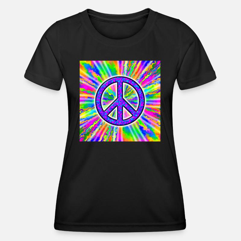 Enjoy Some Peace - Women's Functional T-Shirt - black
