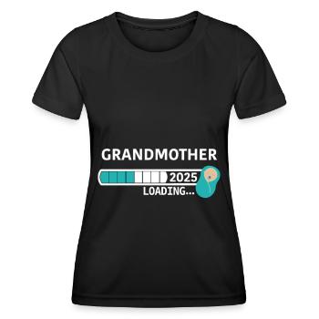 Grandmother 2025 - Frauen Funktions-T-Shirt - Schwarz - Vorne - AI Model Female 172 light (172cm)