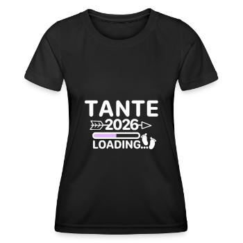 Aunt 2026 Baby Feet - Women's Functional T-Shirt - black - Front - AI Model Female 172 light (172cm)