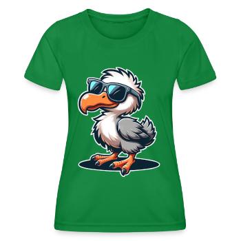 Dodo - Women's Functional T-Shirt - kelly green - Front - AI Model Female 172 dark (172cm)
