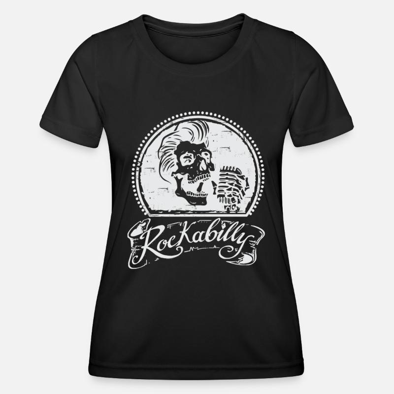 Rockabilly - Women's Functional T-Shirt - black