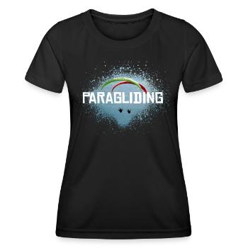 Gliding Into Sunset - Women's Functional T-Shirt - black - Front - AI Model Female 172 light (172cm)