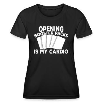 Jeu de cartes à collectionner - T-shirt sport Femme - noir - Devant - AI Model Female 172 light (172cm)
