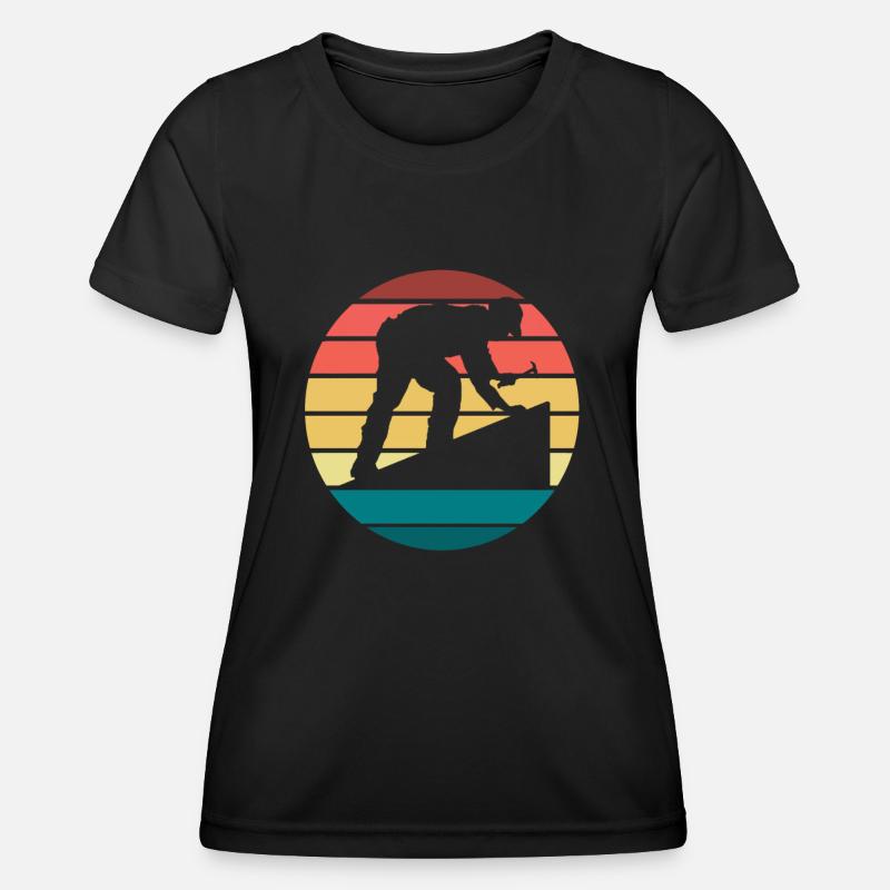 Roofer - Women's Functional T-Shirt - black