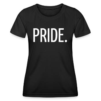 Pride - T-shirt sport Femme - noir - Devant - AI Model Female 172 light (172cm)
