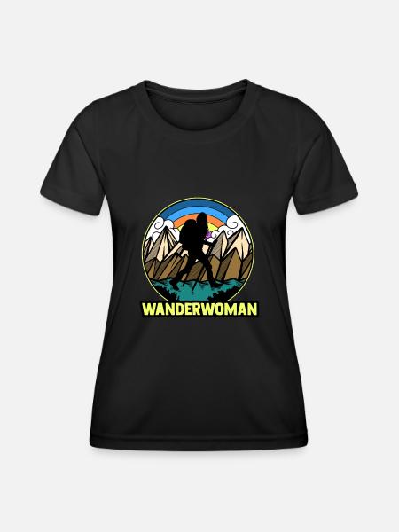 Hiker - Women's Functional T-Shirt - black