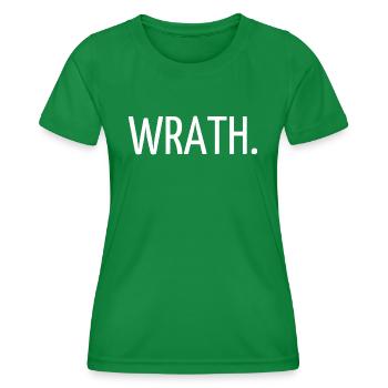 Wrath - T-shirt sport Femme - vert - Devant - AI Model Female 172 dark (172cm)
