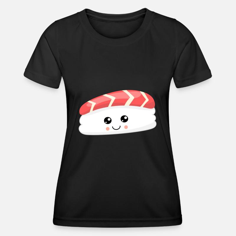 sushi - Women's Functional T-Shirt - black