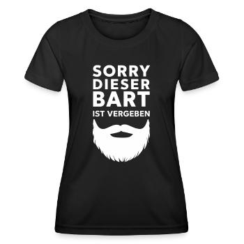Funny Funny Funny Saying Funny Clothing - Women's Functional T-Shirt - black - Front - AI Model Female 172 light (172cm)